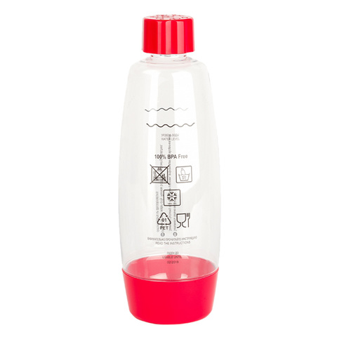 Бутылка для сифона Home Bar 1,5л NG (красная)
